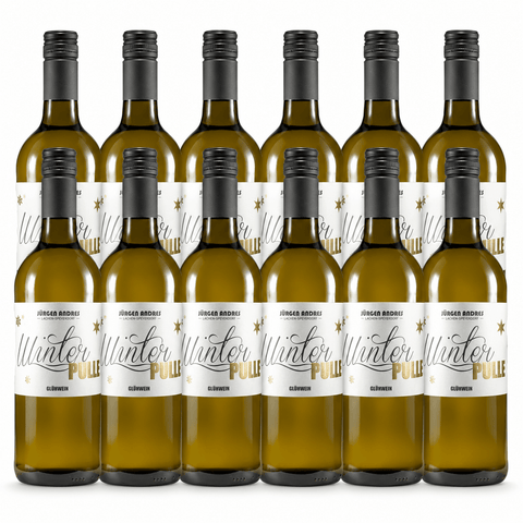 Glühwein Paket Weiß 12×1L vom Winzer | WinterPulle - Lilienthal Weine