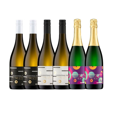 Lilienthal Free Alkoholfrei Probierpaket – 6er Set alkoholfreier Wein & Perlwein – Premium Genuss alkoholfrei - Lilienthal Weine