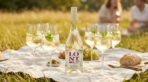 Leicht, frisch. Dein Hugo, spritzig, alkoholfrei!