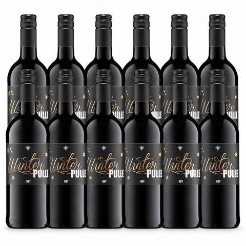 WinterPulle 12er-Paket rot alkoholfrei – zwölf 1-Liter-Flaschen