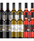 WinterPulle Glühwein im 12er-Paket – je vier Flaschen Rot, Weiß und Rosé